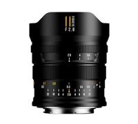 Brightin Star Objectif fisheye 11 mm F2.8 II, plein format, ultra grand angle, mise au point manuelle, pour monture L (noir, L)