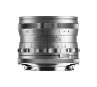 Brightin Star Objectif plein format 35 mm f1.4 avec grande ouverture et mise au point manuelle pour E,X, EOS RF, NZ, L-Mount (Sliver, X Mount)