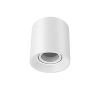 Brightium Anneau rond GU10 blanc : design élégant et moderne qui apporte une lumière chaude à n'importe quel espace. Idéal pour un éclairage ponctuel dans les maisons, les bureaux ou les magasins.