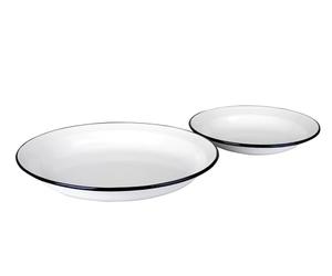 Brightium Assiette creuse en céramique blanche, diamètre de 28 cm, idéale pour servir des soupes et des ragoûts, résistante et adaptée à un usage quotidien.