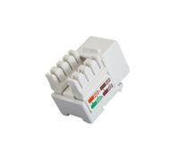 Brightium B1184887 Module téléphonique CAT 5e vert avec haute vitesse de transmission, idéal pour les réseaux de communication et les connexions de données, Image