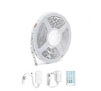 Brightium Bande LED RVB WiFi intelligente 7,5 m 24 W - Éclairage décoratif, télécommande, réglage des couleurs et des ambiances.