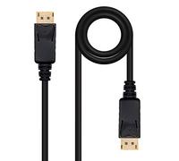 Brightium Câble DisplayPort 5 m, DP/M-DP/M, noir, idéal pour connecter des écrans à des ordinateurs et améliorer la qualité vidéo.