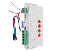 Brightium Contrôleur de bande LED numérique DC5-24 V avec carte SD, idéal pour les projets d'éclairage personnalisables et la décoration d'ambiance.