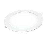 Brightium Downlight LED rond blanc 18 W, haute efficacité énergétique, lumière vive, idéal pour l'éclairage d'intérieur et de bureau.