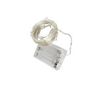 Brightium Guirlande lumineuse LED en fil de cuivre, batterie 3AA, 2 m, RGBY, idéale pour la décoration et l'ambiance lors d'événements et de fêtes.