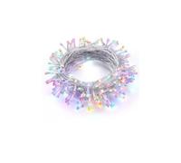 Brightium Guirlande lumineuse LED plate avec piles 3AA RGBY 3 m - Idéal pour décorer des événements, des fêtes et une ambiance intérieure et extérieure.