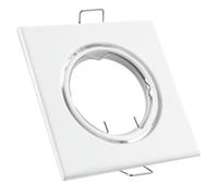 Brightium Kit de cercles à bascule carrés blancs, design fonctionnel et polyvalent pour une utilisation décorative et organisateur dans les espaces intérieurs.
