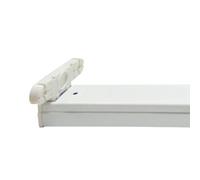 Brightium Réglette IP20 pour 2 tubes LED de 25 W et 150 cm, idéale pour l'éclairage dans les bureaux et les espaces commerciaux.