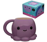 Brightium Tasse 3D en céramique en forme de pieuvre, design adorable, idéal pour les collectionneurs et les amateurs de l'original, fonctionnel et décoratif.