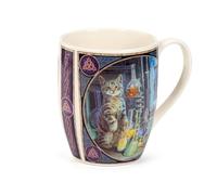Brightium Tasse en porcelaine avec motif de chats, durable et élégante, idéale pour un usage quotidien et comme élément décoratif dans n'importe quelle maison.