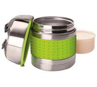 Brightium Thermos pour solides 1 l, acier inoxydable 18/10, isolation thermique, idéal pour conserver les aliments chauds ou froids.