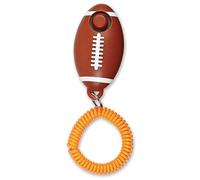 BrightKins Clicker de Dressage pour Chien avec Bracelet Flexible, thème Football américain, 1 pièce