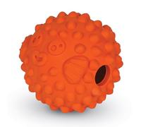 Brightkins Distributeur de friandises Tough & Tumble petit poisson-globe, jouet pour chien, distributeur de friandises, jouet interactif, stimulation cérébrale, cadeau, jouet d'anniversaire pour chien