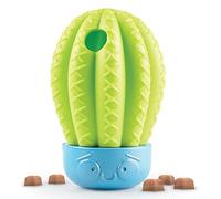 Brightkins Puzzle distributeur de friandises Cactus surprise pour animaux de compagnie, jouets interactifs pour chiens, distributeur de friandises, jeu interactif d’alimentation lente, 2 pièces