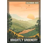 Brightly Greenery 2025: Embrace a Year of Lush Greenery and Vibrant Nature, Perfect for Organizing Your Daily Plans