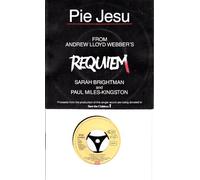 BRIGHTMAN, SARAH - BRIGHTMAN, SARAH and MILES-KINGSTON, PAUL / PIE JESU / FROM ANDREW LLLOYD WEBBER´S REQUIEM / Bildhülle / 1985/ EMI # 1C 006 20 553 7 / Europäische Pressung / 7" Vinyl SP Single-Schallplatte / WINCHESTER CATHEDRAL CHOIR / ENGLISH CHAMBER ORCHESTRA Dirigent Lorin Maazel