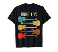 Brighton : England Guitars, tournée de Concerts de Rock au Royaume-Uni, Groupe Vintage T-Shirt