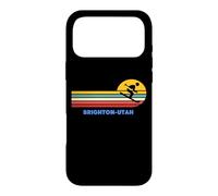 Brighton Utah Ski Ski Rétro Soleil Vintage Sunset Fun Coque pour iPhone 17 Pro Max