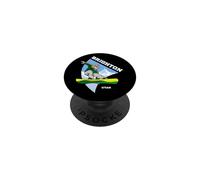 Brighton Utah Snowboarder Enfants Vacay PopSockets PopGrip Adhésif
