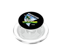 Brighton Utah Snowboarder Enfants Vacay PopSockets PopGrip pour MagSafe