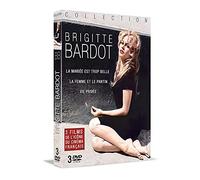 Brigitte Bardot 3 Films DE L'ICÔNE du Cinema Français (La Mariée est trop Belle-La Femme est Le pantin-Vie privée) 3DVD