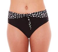 Brigitte Bardot Bain - Culotte Haute Paradis - Noir - 38 - Femme