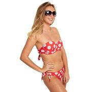 Brigitte Bardot Bain - Slip de Bain Floral - Rouge - 44 - Femme