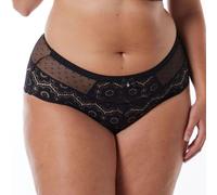 Brigitte Bardot Lingerie - Shorty Grande Taille AFFINITE - Noir - 50 - Femme