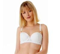 Brigitte Bardot Lingerie - Soutien-Gorge Ampliforme Coque moulée Blanc Instinct - Femme