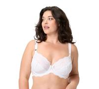 Brigitte Bardot Lingerie - Soutien-Gorge Armatures Grand Maintien LOUANGE - Blanc - 105E - Femme