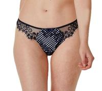 Brigitte Bardot Lingerie - Tanga Magazine - Bleu - 36 - Femme