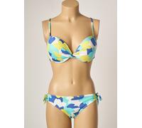 brigitte bardot maillots de bain femme de couleur bleu 95C XS