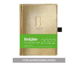 Brigitte Calendrier doré 2023 - Agenda de poche - Lifestyle - 10 x 14 cm