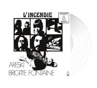 Areski & Brigitte Fontaine - L'incendie - LP 30cm Blanc