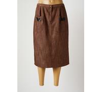 brigitte saget jupes femme de couleur marron