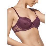 BRIGITTE Soutien gorge Push up Bordeaux Bonnet B Selene Lingerie 85B au 105B