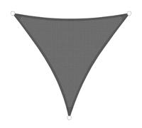 Brigros - Voile Pare-Soleil Triple Angle HDPE 180 g/m² résistant aux Rayons UV avec Anneaux D Acier Inoxydable, Rideau de Voile d'ombrage 3 x 3 m, 4 x 4 x 4 m, 5 x 5 x 5 m, bâche de Protection