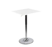 Brigros WeHome Table de Bar, Bois, Blanc, X-Large
