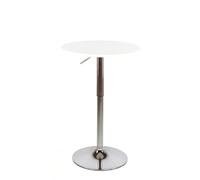Brigros WeHome Table de Bar, Bois, Blanc, X-Large