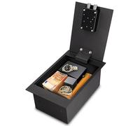 Brihard Coffre-Fort Encastrable A4 13,5L Avec Serrure offre De Sol Antieffraction Caché Pour Argent, Bijoux, Documents - Coffre En Acier Robuste Pour Sécurité Domestique