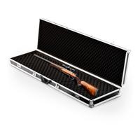 Brihard Rifle Extra Strong Case avec Deux Serrures à Combinaison et Deux Serrures vec Cadre en Aluminium, Grand Étui D'armes en Mousse Rembourrée, Coffre de Transport Sûr pour Armes, Munitions
