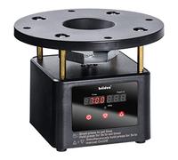 briidea Deer Feeder Timer, Kit Moteur et minuterie d'alimentation de cerf Tout-en-Un avec minuterie numérique programmable, Plaque tournante en métal, Montage réglable, Noir