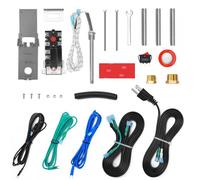 briidea Kit de chauffage hybride électrique pour camping-car avec tige d'anode remplaçable (brevet en attente), protection électrique contre la chaleur et l'anode, compatible avec chauffe-eau de