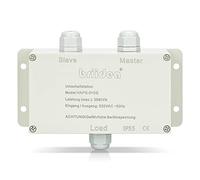 Briidea Station de commutation pour prioritaire sur réseau pour camping-car, 16 A 230 V, station de commutation 16 A pour onduleur de camping