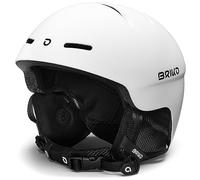 Briko Helmet Adulte Unisexe, Blanc Mat, M