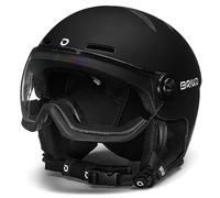 Briko, Helmet Mixte Adulte, Matt Black, XL
