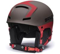 Briko, Helmet Mixte Adulte, Matt Dorado Brown-Monza Red, S