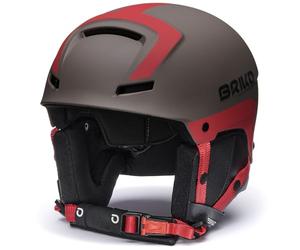 Briko, Helmet Mixte Adulte, Matt Dorado Brown-Monza Red, S