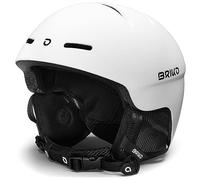 Briko, Helmet Unisexe Adulte, Matt White, XL